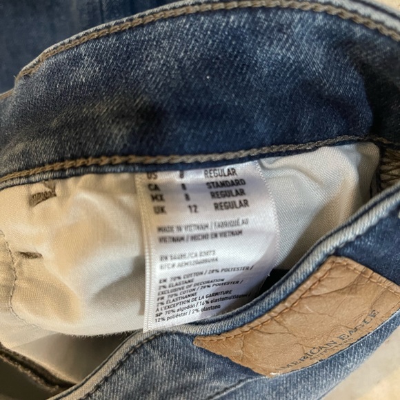 NWOT AMERICAN EAGLE CROPPED JEGGINGS - Picture 4 of 4
